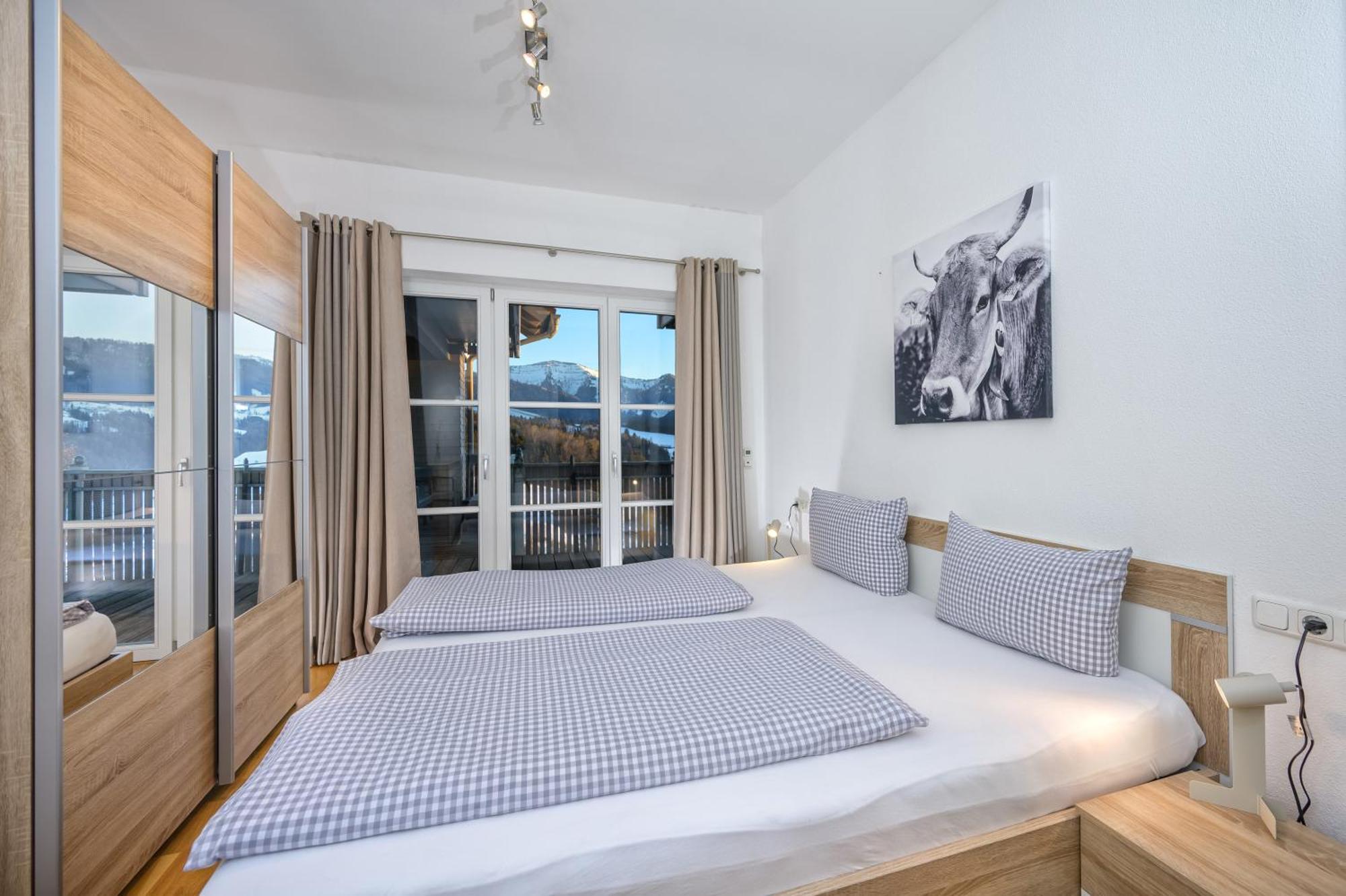 Haus "Bergblick" Ferienwohnung Hochgrat Oberstaufen Mit 2 Schlafzimmer Exterior photo